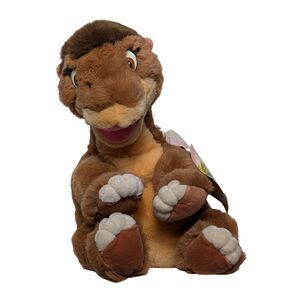 Rare Vintage 1988 Gund Littlefoot 17” Soft Plush Land Before Time Dinosaur